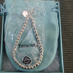 Tiffany & Co. Silver Beaded Bracelet